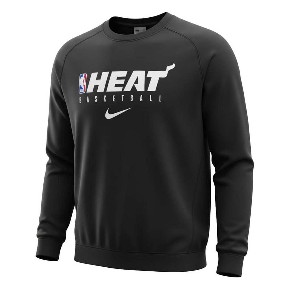 Miami Heat Nike NBA Authentics Dri-FIT Crewneck Sweatshirt